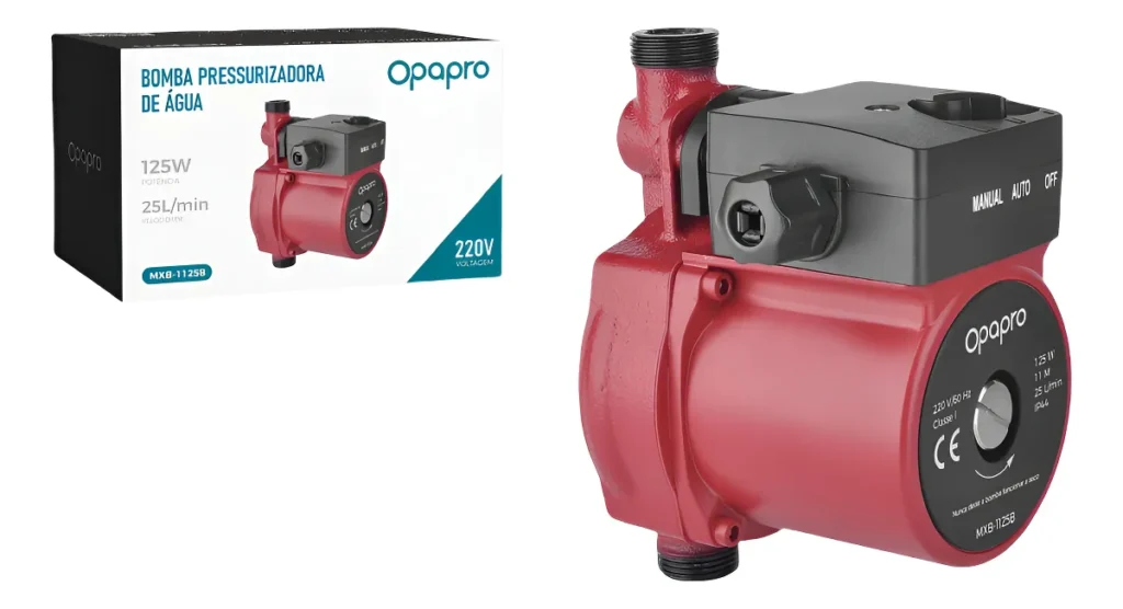Pressurizador De Água 125w 25l