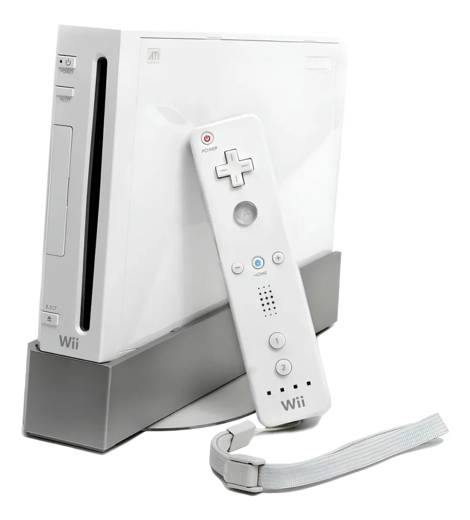 Wii RVL-001 USA 512MB Standard cor branco
