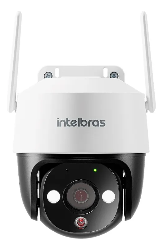 Câmera Intelbras iM7+ 3MP externa branca com visão noturna colorida