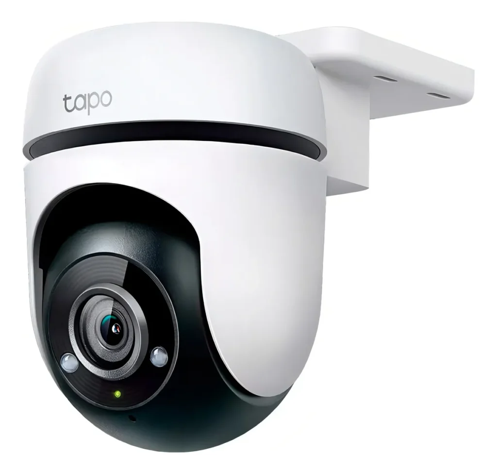 Câmera TP-Link Tapo TC40 Wi-Fi branca com visão noturna colorida 1080p