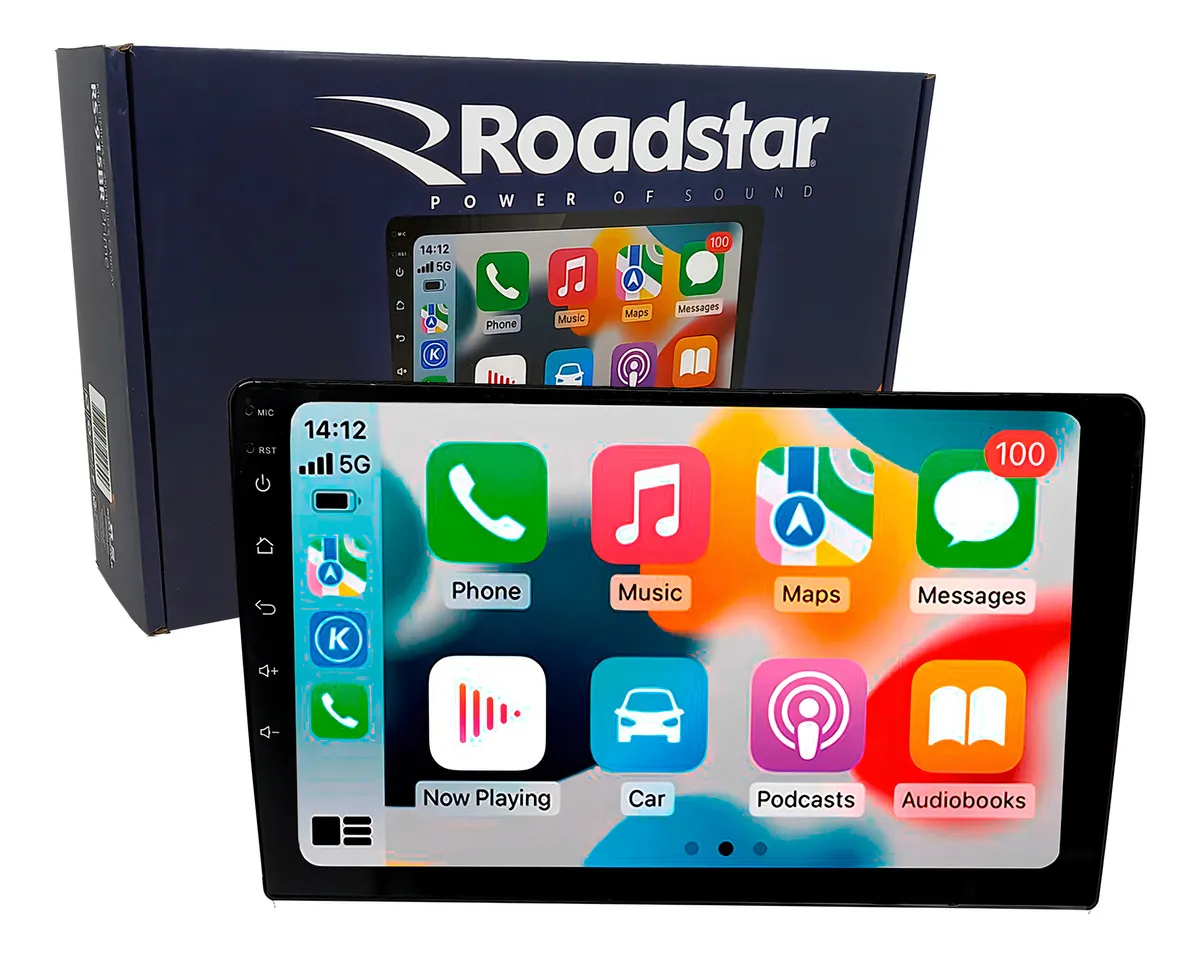 Roadstar RS-915BR Prime 9 polegadas Android GPS Wi-Fi