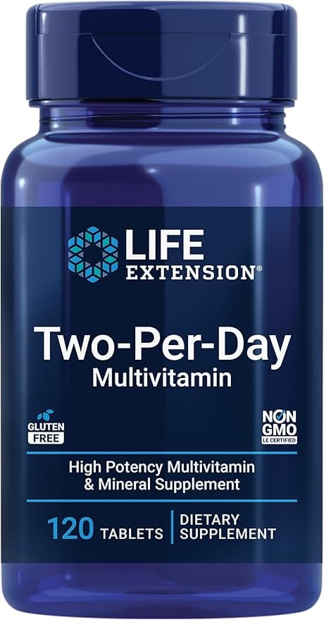 Multivitaminico Two-per-day (120 TABLETS) Life Extension