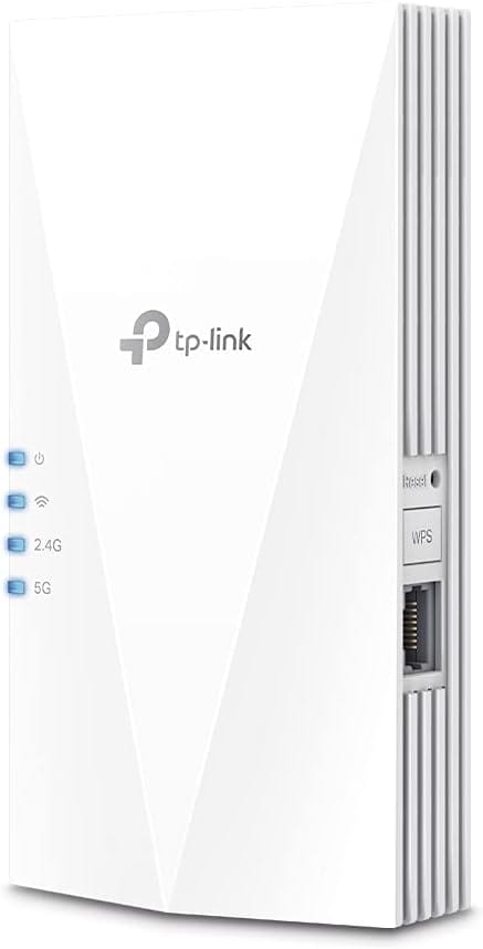 Repetidor TP-Link RE600X Wi-Fi 6 AX1800 com porta Gigabit