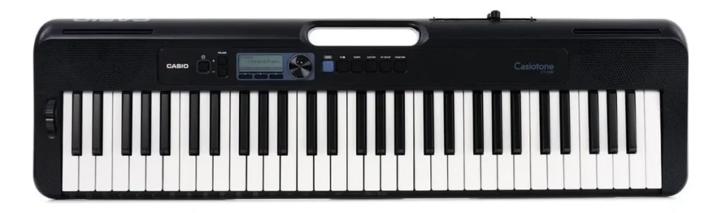 Teclado musical Casio Casiotone CT-S300 com 61 teclas preto