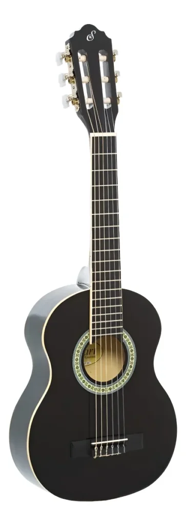 Violão clássico infantil Giannini NR preto verniz brilhante 6 cordas