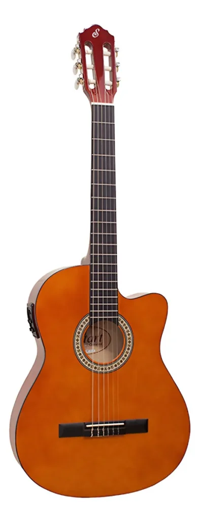 Violão eletroacústico Giannini Start NF-14 CEQ nylon bordo escurecido