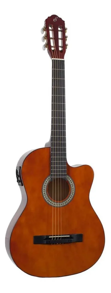 Violão eletroacústico Giannini Start SF-14 CEQ aço natural brilhante
