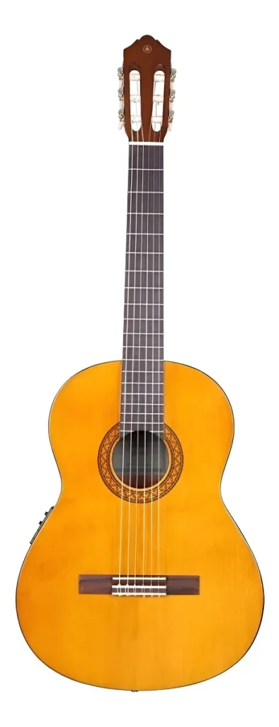Violão eletroacústico Yamaha CX40 natural pau-rosa brilhante
