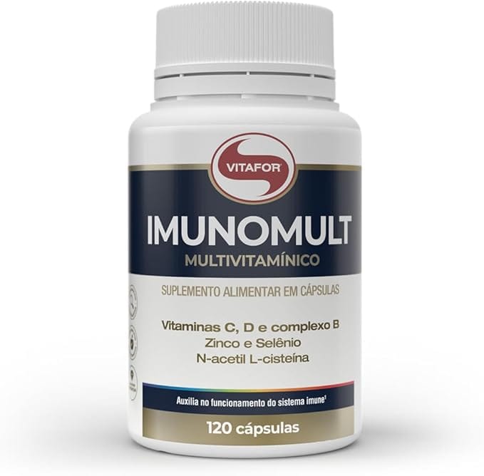 Vitafor - NOVO Imunomult - 120 Cápsulas
