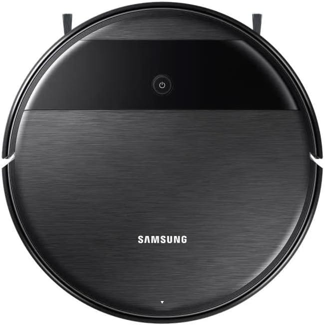 Robô aspirador Samsung VR5000RM ultrafino com tecnologia Easy Pass para tapetes