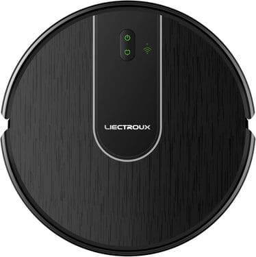 Robô aspirador Liectroux L200 Slim ultrafino com apenas 7,5 cm de altura