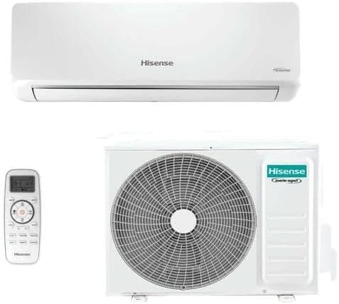 AR CONDICIONADO SPLIT INVERTER HISENSE R-32 HI-WALL 9000 BTUS QUENTE E FRIO WI-FI 220V