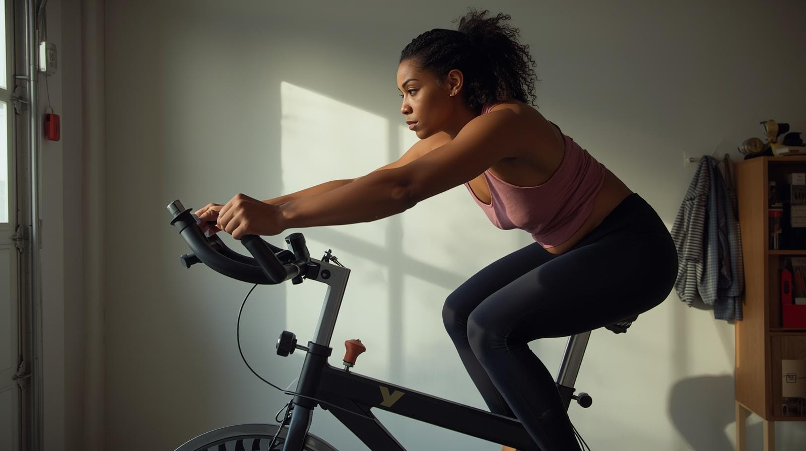 Air bike trabalha braços e pernas ao mesmo tempo — perfeita para quem busca treinos curtos e eficientes.
