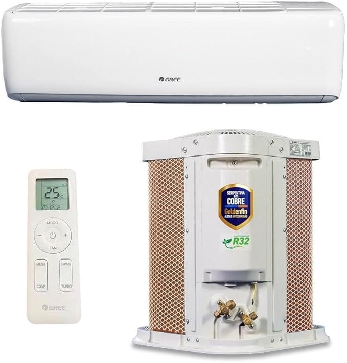 Ar-condicionado Split Inverter 9000 Btus Gree G-top Auto Connection High Wall Só Frio
