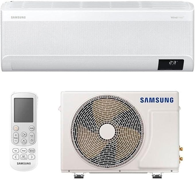 Ar-condicionado Split Inverter Samsung WindFree Connect Sem Vento 9.000 BTUS Frio 220V