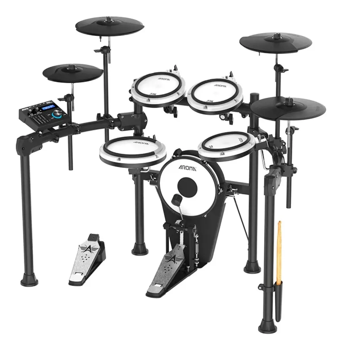 Bateria Eletrônica Aroma TDX-25 II 9 Corpos Bluetooth