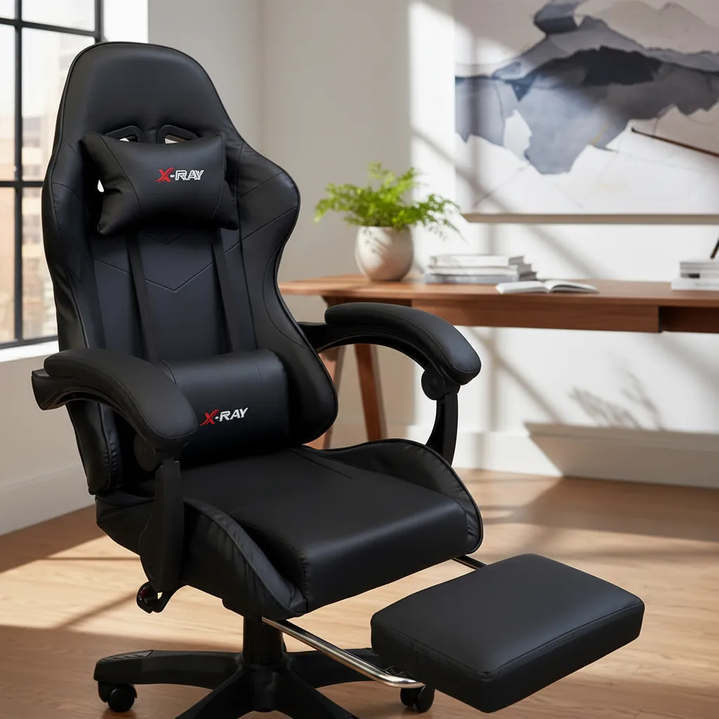 Cadeira Gamer X-Ray Fit com LED RGB
