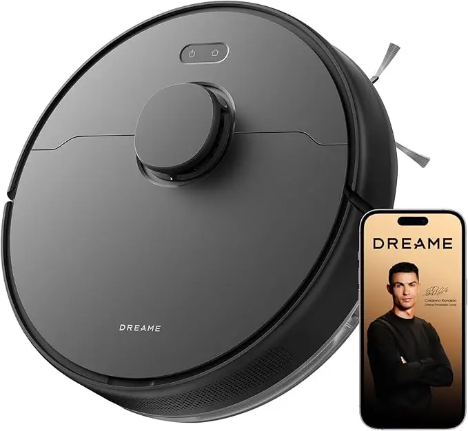 Robô aspirador Dreame D9 Max Gen 2 com navegação LDS 360 graus para casas com pets