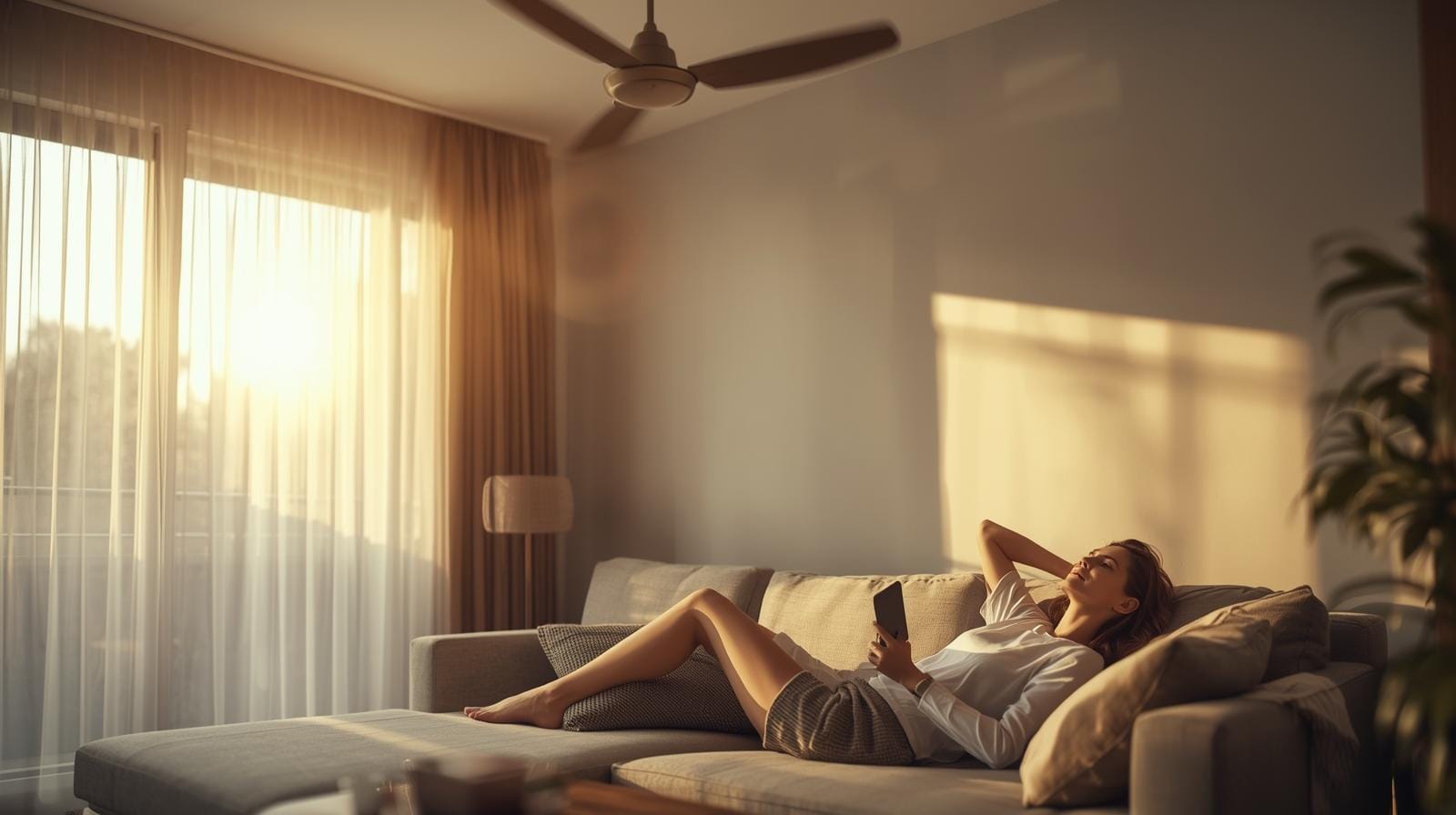 Em ambientes médios, o Ventisol entrega ventilação eficaz com consumo baixo — frescor sem sobrecarregar a conta de luz.