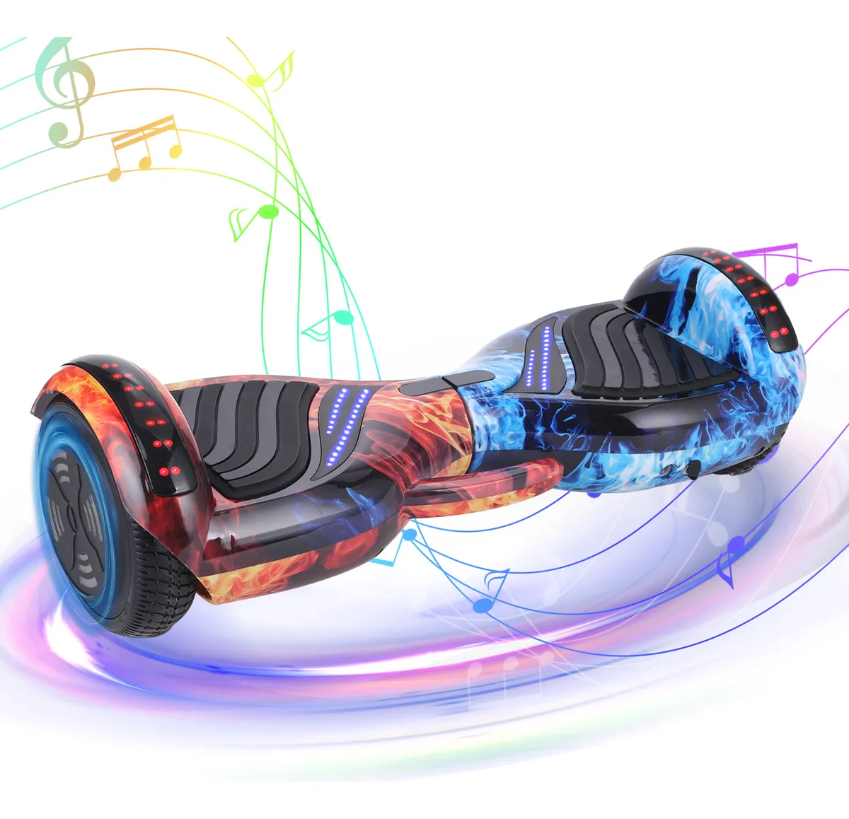 Hoverboard Baka Sports 6.5 fogo e gelo