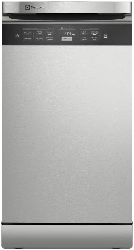 Lava Louças 10 Serviços Inox com Função Higienizar Compras Electrolux