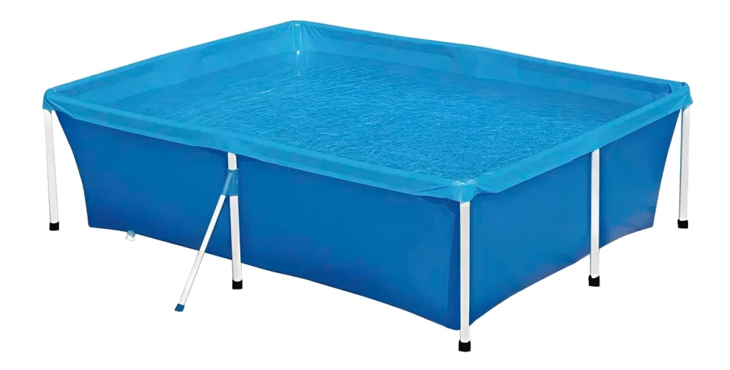 Mor Estándar 001004 piscina Quadrada azul de 2000L