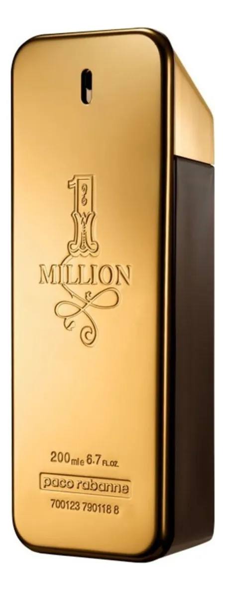 Perfume Paco Rabanne 1 Million Eau de Toilette 200ml masculino