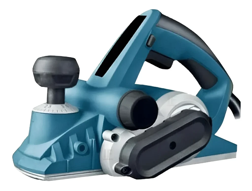 Plaina Elétrica 82mm 900w Ws5343 Wesco + Guia + Facas Cor Azul