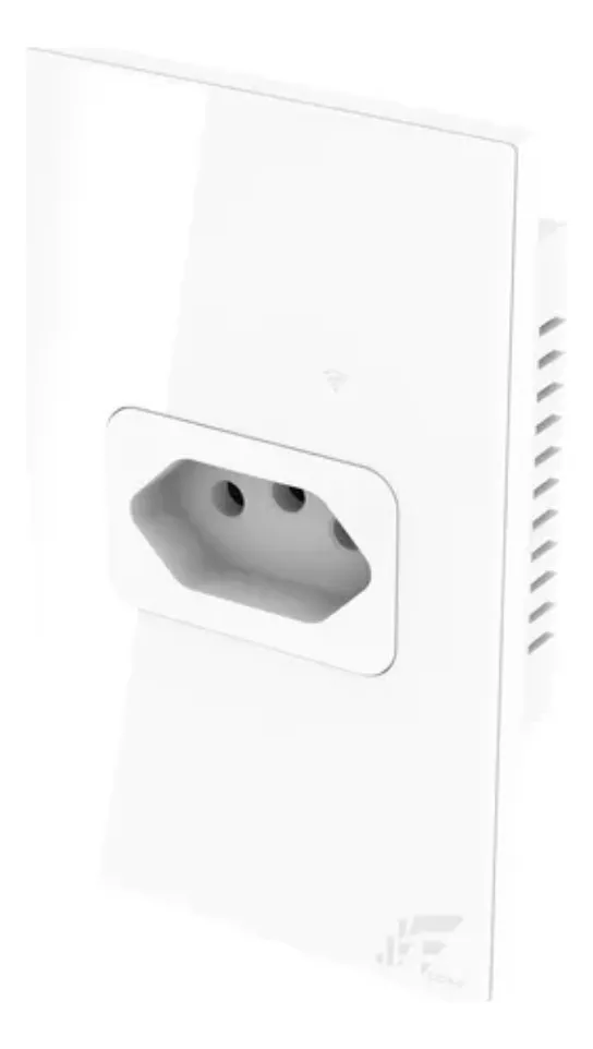 Tomada Inteligente Modular De Parede Para Embutir 20a Cor Branco