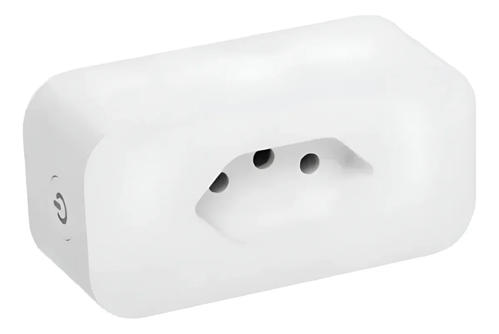 Tomada Inteligente Wi-Fi JWCOM 16A Bivolt Medidor Consumo Alexa Siri