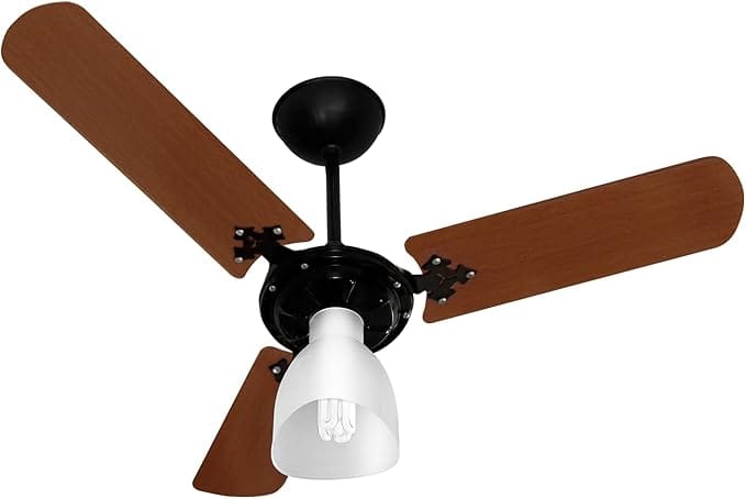 Venti-Delta New Delta Light ventilador de teto 3 velocidades com luminária