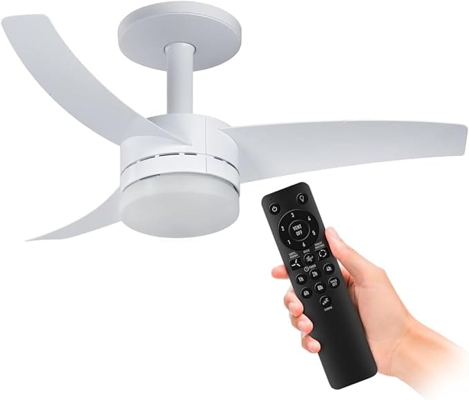 Ventilador de teto Arno Ultimate Bivolt Branco VX13 150W controle remoto