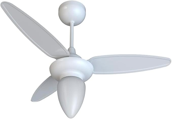 Ventisol ventilador de teto Wind branco inverter 3 pás injetadas