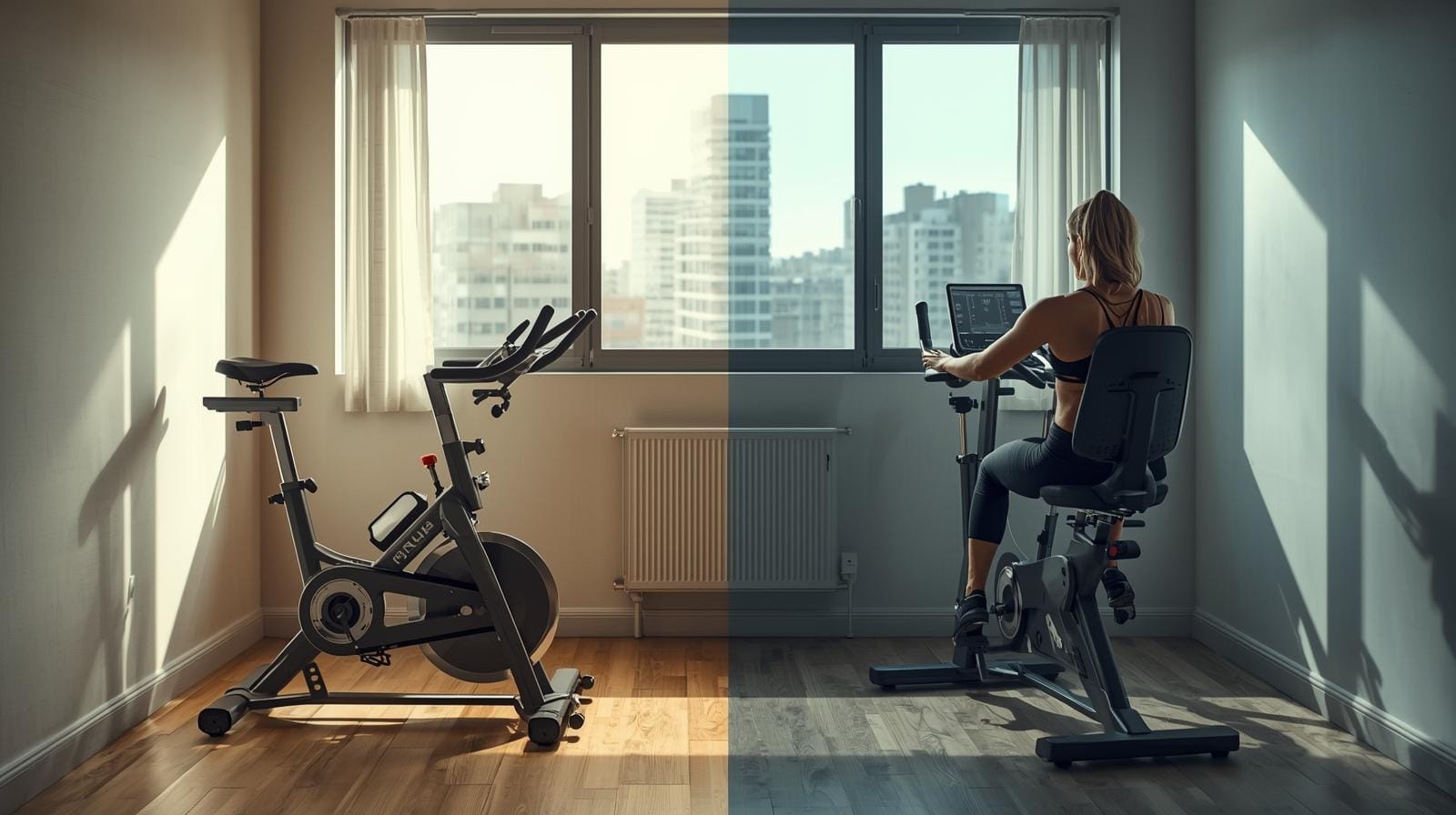 Vertical ocupa menos espaço. Horizontal oferece mais conforto. Escolha com base no seu corpo e no seu lar.