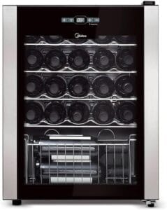 ADEGA MIDEA 24 GARRAFAS 220V 60Hz