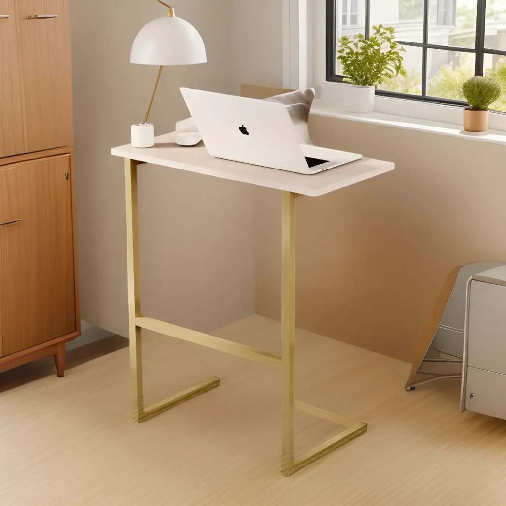Escrivaninha Mini Industrial Notebook Quarto Home Office