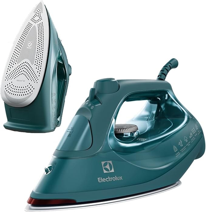 Ferro de passar seco e vapor Electrolux ESI80 com base cerâmica