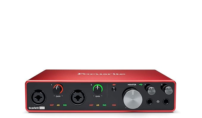 Focusrite Scarlett 8I6 Interface de Áudio