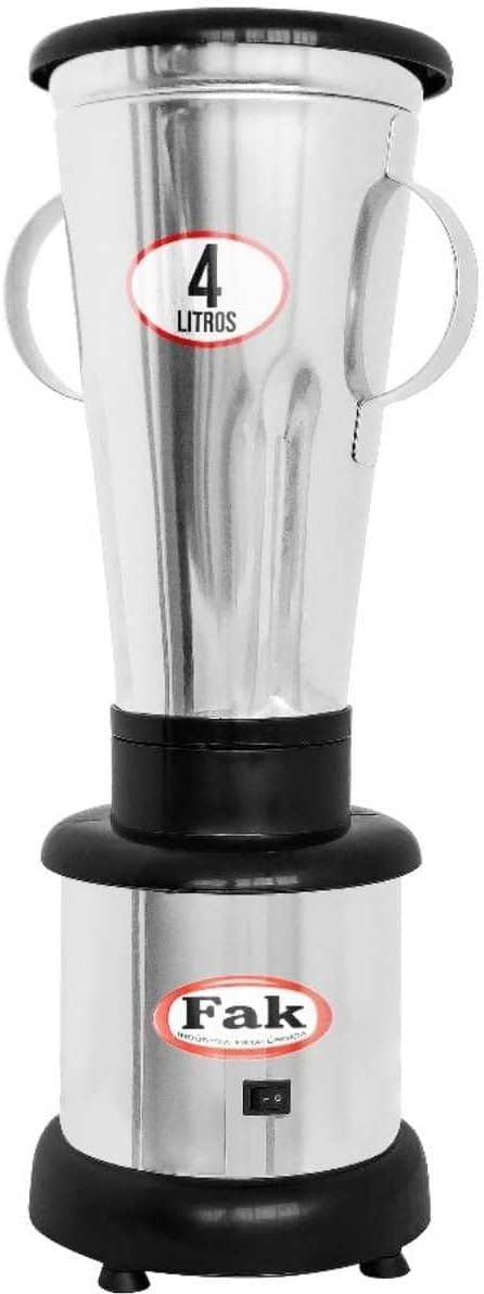 Liquidificador 4 litros baixa rotação 220V para massas