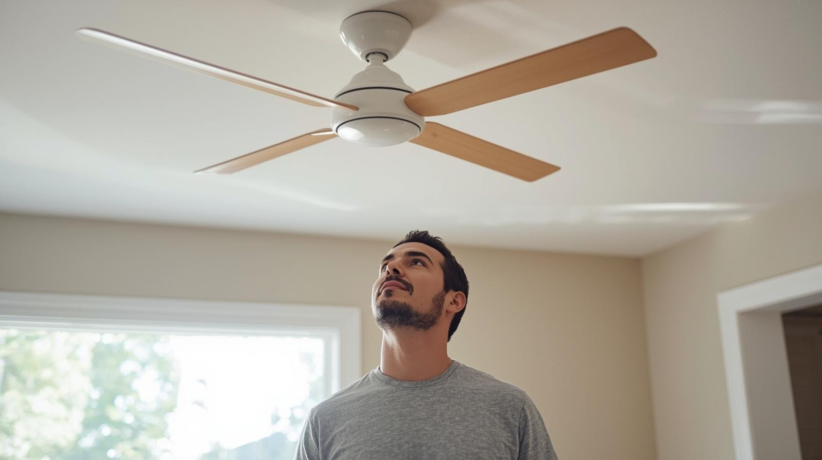 Um ventilador de teto pode ser opção viável de economia se comparado a um ar-condicionado.