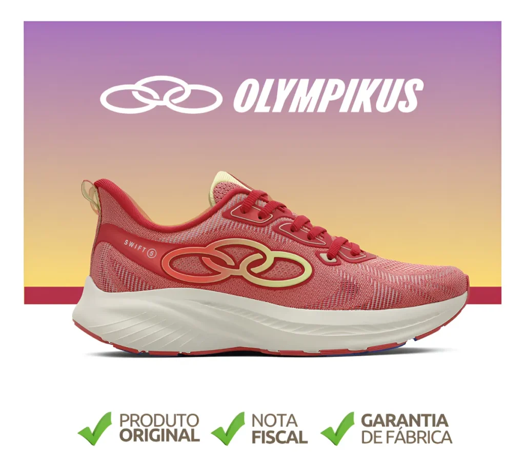 Tênis Olympikus Swift 5 Feminino Original Corrida Oferta