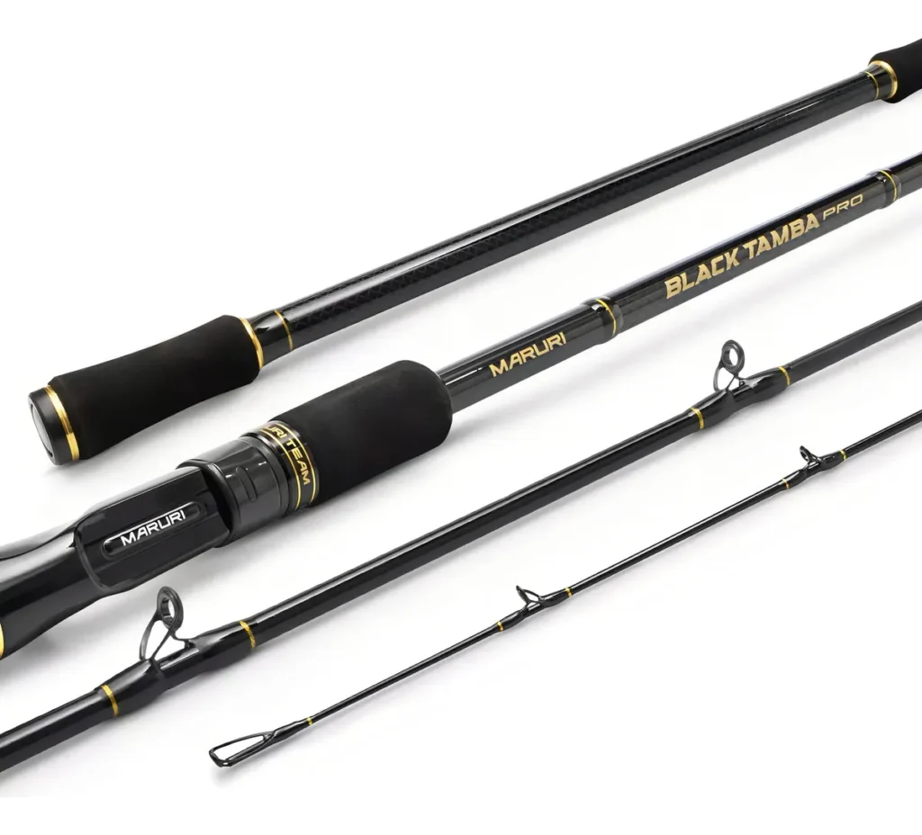 Vara De Pesca Maruri Black Tamba Pro 2.70m-60lbs- Carretilha Cor Preto