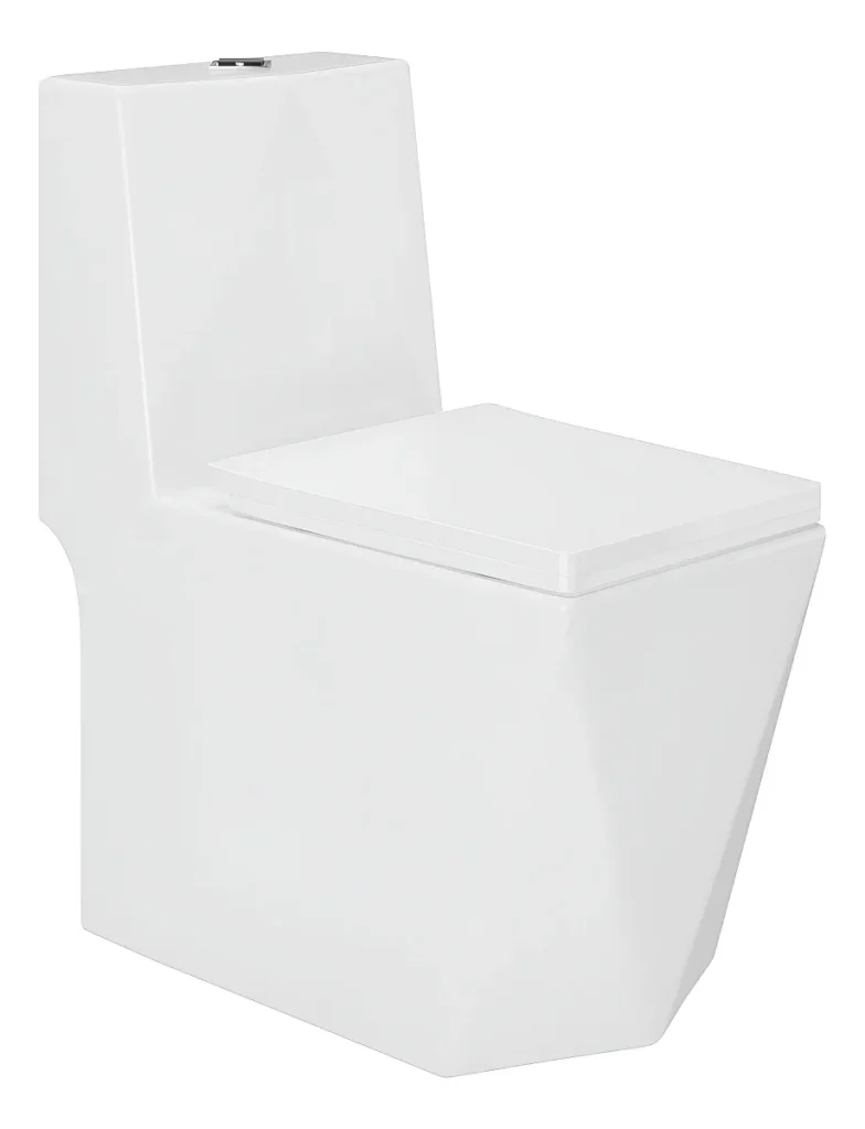 Vaso Sanitário Monobloco Completo - Caixa Acoplada Privada Cor Branco - VAB0005