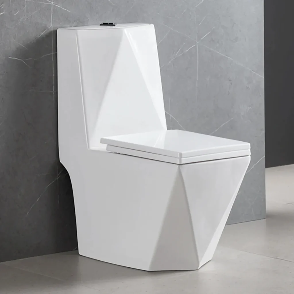 Vaso Sanitário Monobloco Diamante Branco Caixa Acoplado Gowff