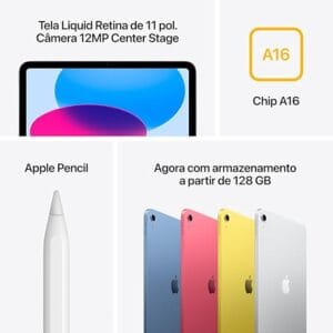 Apple 2025 iPad (Wi-Fi, 128 GB) - Azul (A16)