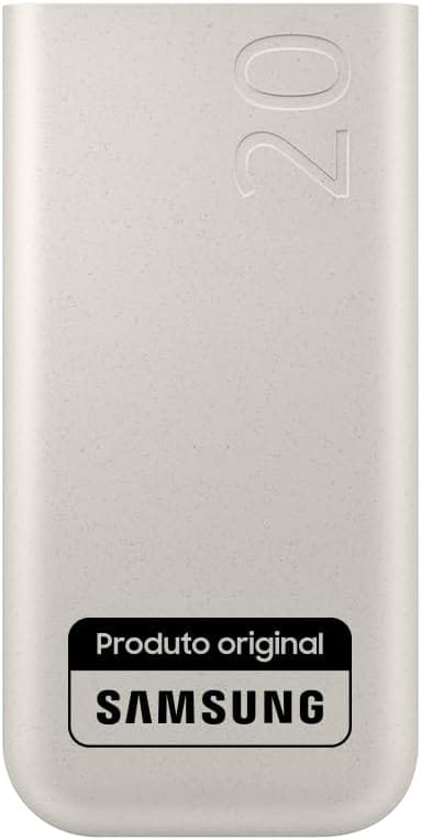 Power Bank 20000mAh 45W com 3 portas USB-C