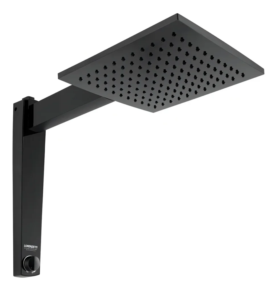 Chuveiro Ducha Eletrônico Acqua Century Lorenzetti Cor Preto Potência 7500 W 220V