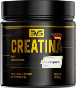 Creatina Creapure® 300g - 100% Pura e Produzida com Matéria-prima Alemã - 3vs Nutrition