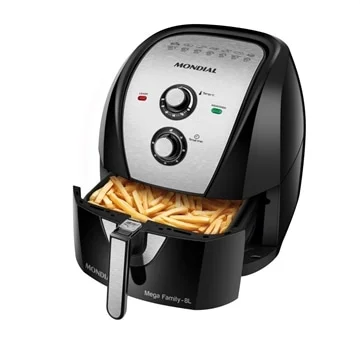 Mondial Fritadeira Sem Óleo Air Fryer 8 litros AFN-80-BI
