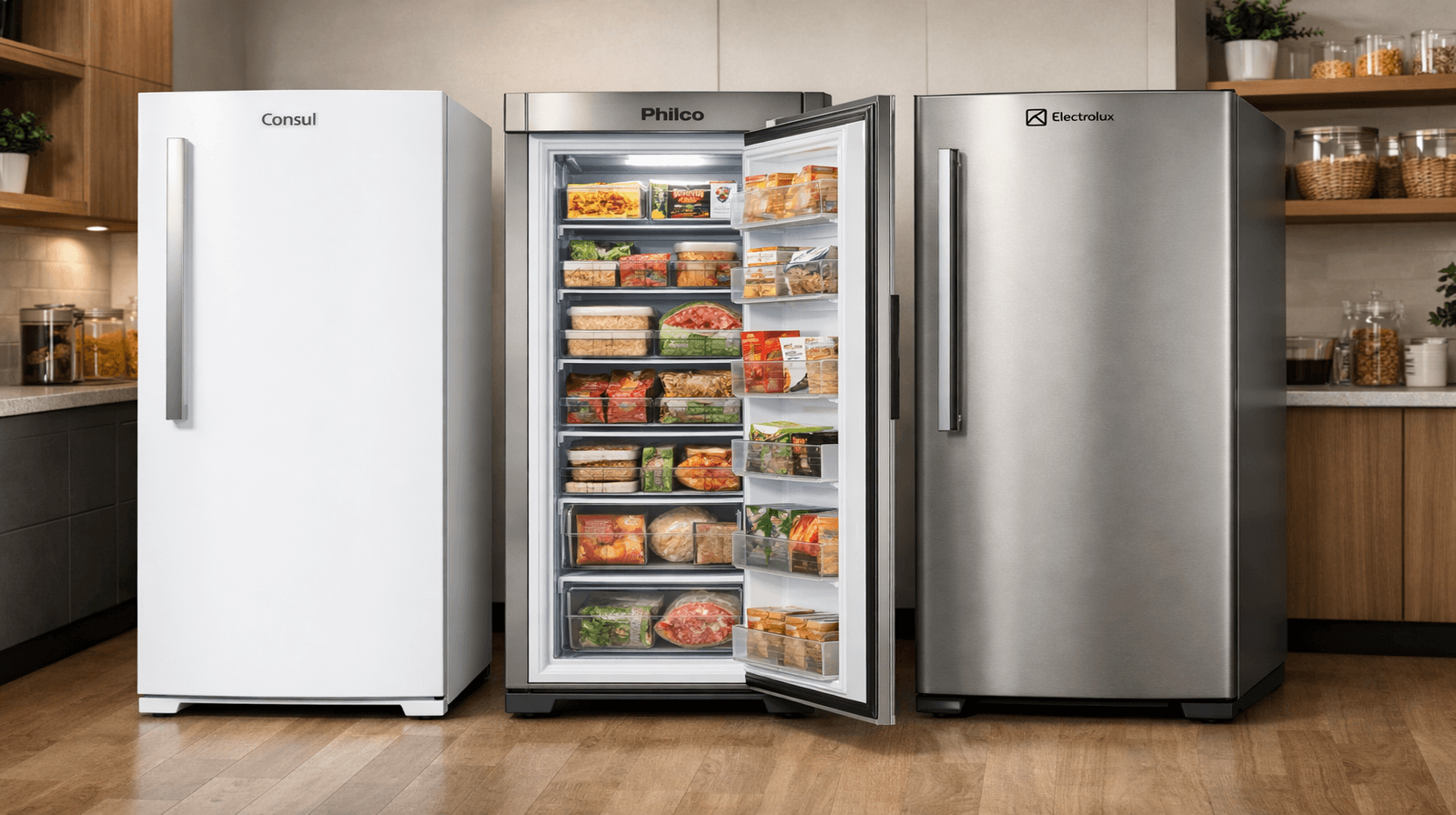 Quais são as três melhores marcas de freezer vertical em 2026